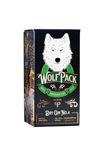 Magura Zamfirei Gift Pack Wolfpack Dry Gin Nr.4 700ml, 40%vol.
