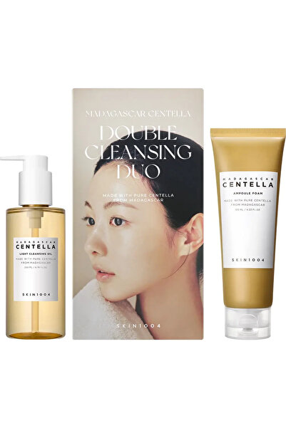 Skin1004 Madagascar Centella Double Cleansing Duo Set Cleansing Foam 125ml an...