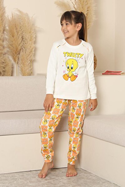 Minigimin Cicileri Пижама за момичета с принт „Сладки пиленца“ от My Little O...