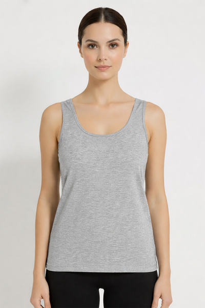 HNX قميص رياضي نسائي من القطن بحزام سميك