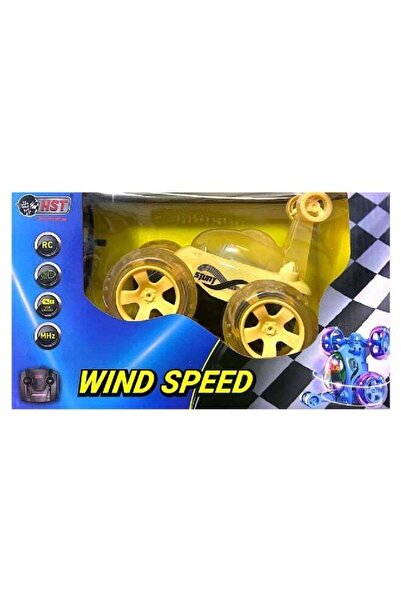 hst Remote Control Wind Speed Tipper Truck for Kids Yellow