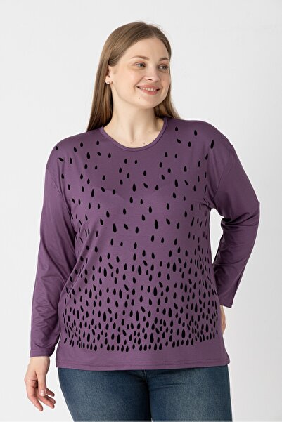 Orly More Printed Viscose Combed Cotton Blouse