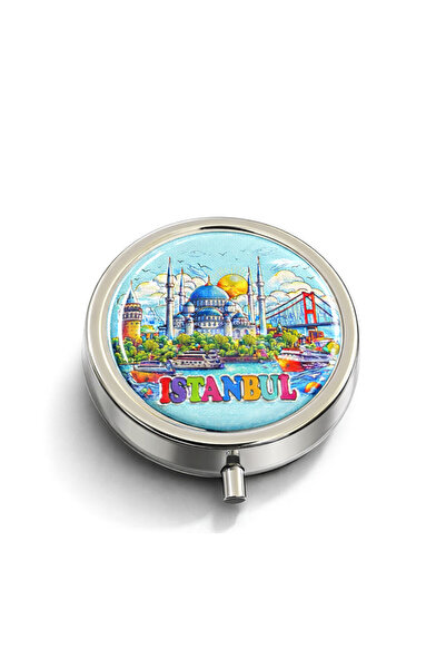 URZ GRUP Istanbul Themed Medicine Box - Model 7
