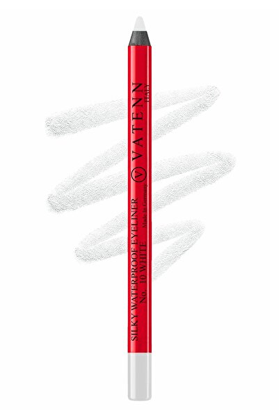 VATENN ITALY silky waterproof eyeliner in white shade (10)