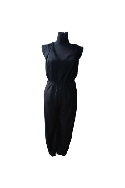 OEM Salopetă EDITED Fără Mâneci - Bumbac Respirabil, Design Minimalist - Negr...