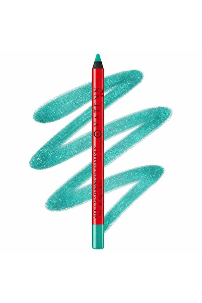 VATENN ITALY silky waterproof eyeliner in aqua blue shade (08)