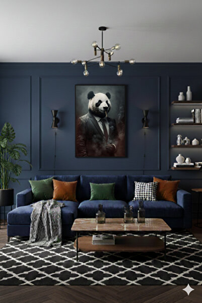 BLT DİZAYN Ceo Panda Office Elegance Design Glass Table