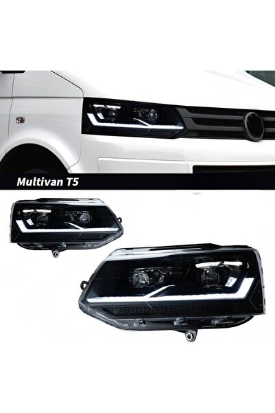 X POWER TUNİNG Vw Transporter T5 2012-2015 Uyumlu T6.1 Dizayn Ful LED Ön Far
