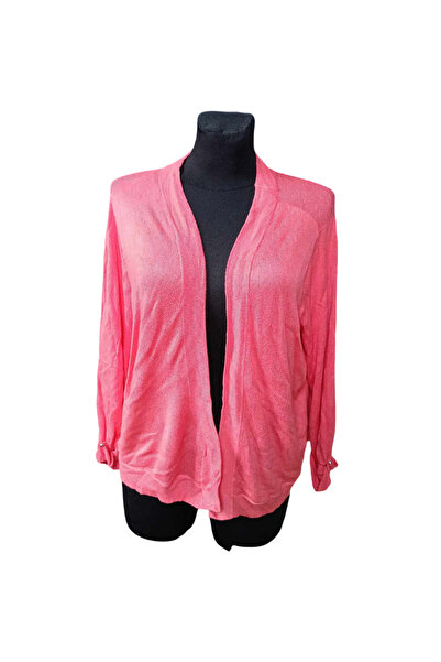 OEM Wallis Women's Cardigan - Long, Warm, Viscose, Casual-Elegant Style, Pink...