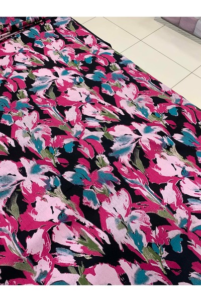 Evimmis Бавовняна люксовая віскозна тканина для суконь, спідниць, шароварів, ...