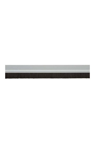 ACE Sturdy Vinyl Construction Door Bottom Seal Grey and Black 1 m