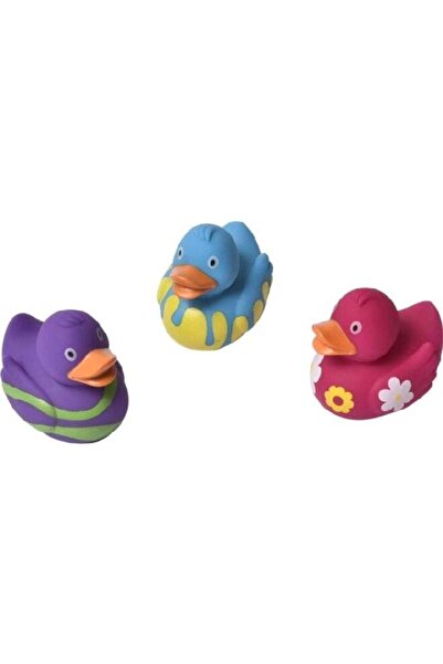 Tendance 3-Piece Childish Bath Duck Pool Toy Set Multicolor