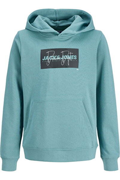 Jack & Jones JACK &JONES Cole Print Sweat Hood JNR sweatshirt - 12289920-Mine...