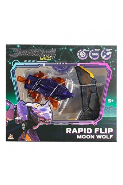Screechers Wild Set robot transformator Rapid Flip Moon Wolf Screechers Wild ...