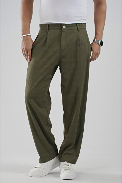 Butik Тенденція Biz Boyfriend Штани з плісированою крійкою для чоловіків