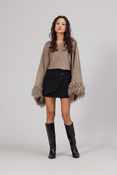 Nisan Tasseled Knitwear Sweater