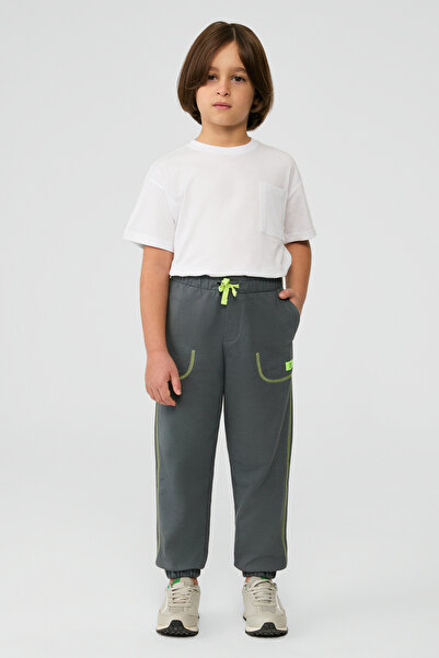 NBT BSC Boy Anthracite Tracksuit Bottom