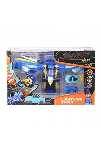 Screechers Wild Set mașină + minus Transformer Screechers Wild™ S4 L3S Lightn...