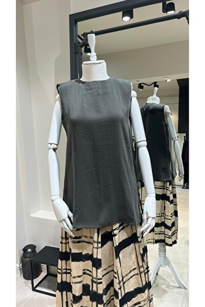 Venöve 26Ssblz0006 Mayla Women's Blouse Anthracite