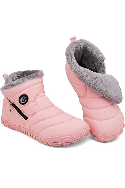 OEM Women's Winter Boots - Waterproof Snow Boots, Fur Lining - Non-Slip, Pink...