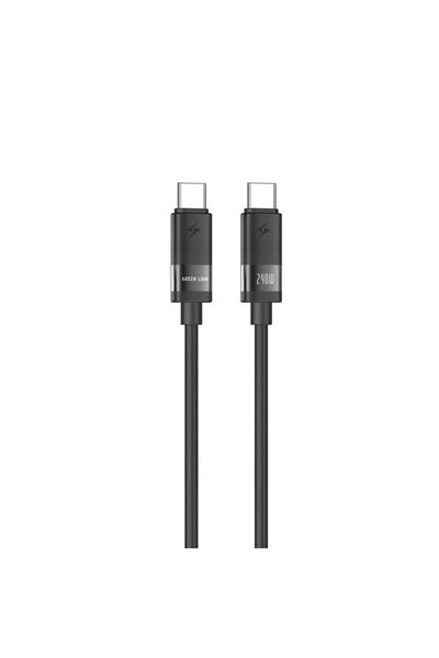 Green Lion Matte Silicone USB-C to USB-C Cable