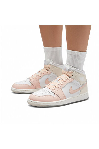Nike Air Jordan 1 Mid Se Flamingo Sneaker Sporty
