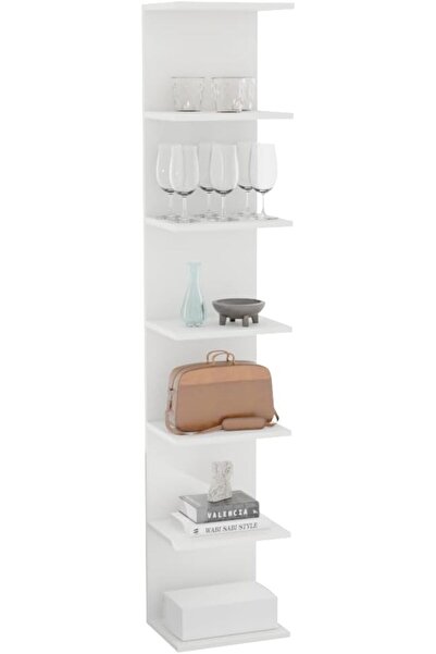 OEM Raft de Perete, Etajeră Suspendată 7 Rafturi, PAL Laminat, Montaj Vertica...