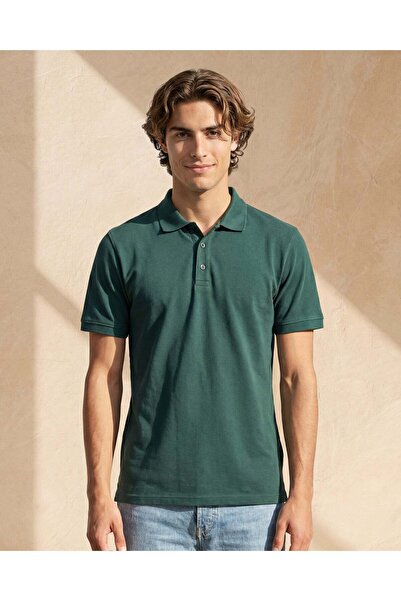 REDTAG Men Green Polo Shirt