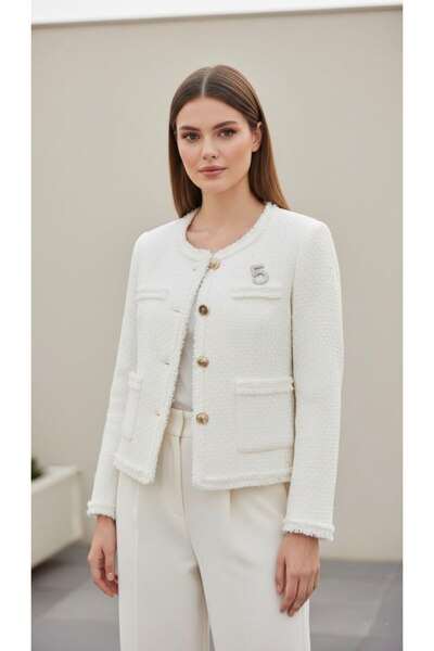 Rabiossa Kadın Buklet Ceket