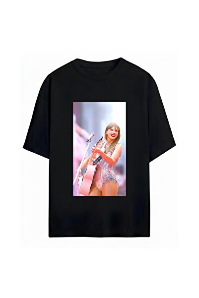 SVART WEAR Μπλουζάκι με στάμπα Taylor Swift, Unisex, Oversize