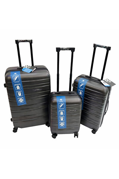 AT Performance Set of 3 AT PERFORMANCE® Suitcases, ABS with 360° Wheels – Lar...