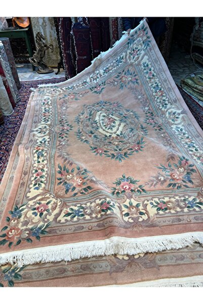 RD RAMAZAN DAĞ EL HALI SANATI El Dokuma Kabartmalı Çin Halısı 2 El Tertemiz E...