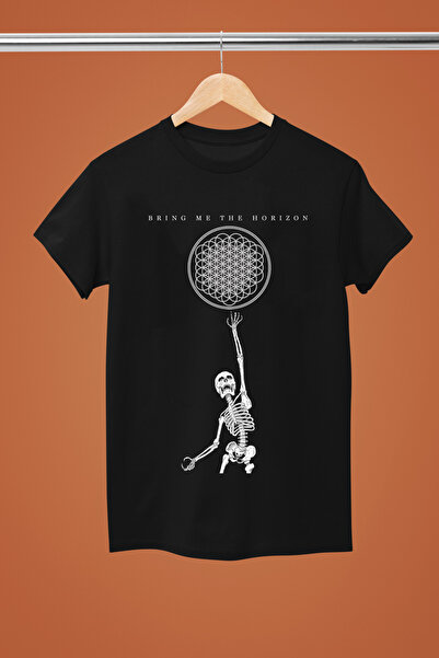 MAGORS Bring Me the Horizon Bmth Printed Cotton Short Sleeve Regular Fit Rock...