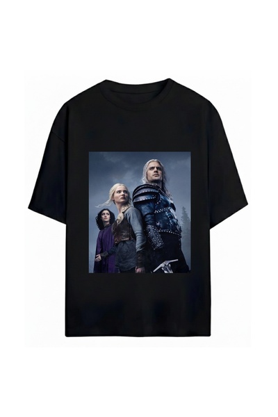 SVART WEAR The Witcher Printed Unisex Oversize T-Shirt