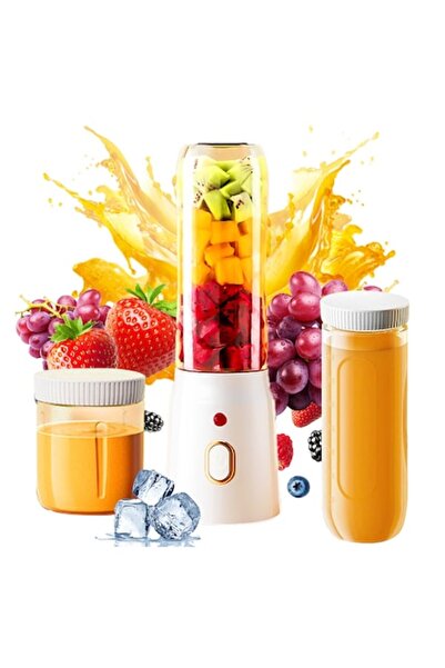 UNİBOX Mini Blender for Smoothies and Shakes, 10 Blades, 21000 RPM, 2 Contain...