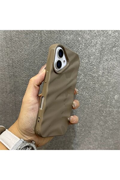 EDELFU iPhone 17 Compatible - Wavy Soft Cover Shockproof Silicone Case