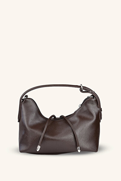 birizmoda Misha Model Small Hand and Shoulder Bag - Bitter Brown