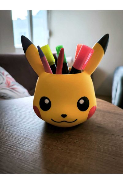 Otscraft Studio Pikachu Pen Holder – Colorful Fun and Organizing Pokemon Pen Holder