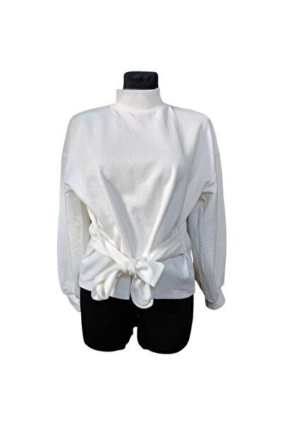 OEM Zara Women's Leggings - Cotton, Warm and Elastic - White, Size S