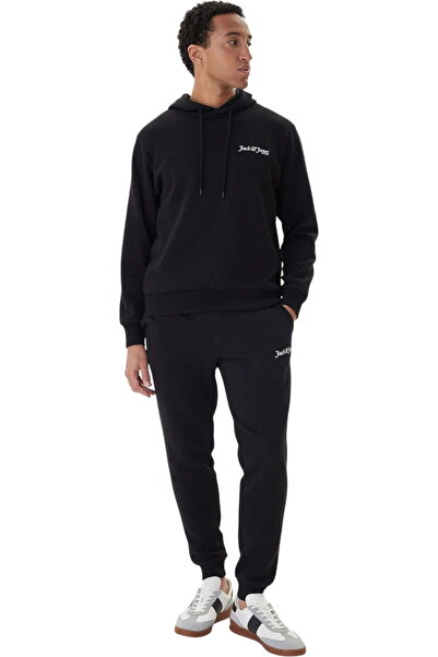 Jack & Jones JACK & JONES Hanorac Yuki Front Hood MP Set - 12288292-Negru