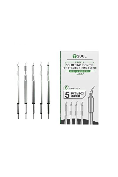 2uul FD24 S Tipi C210 Uyumlu Lehimleme Ucu Seti (5'li Paket)
