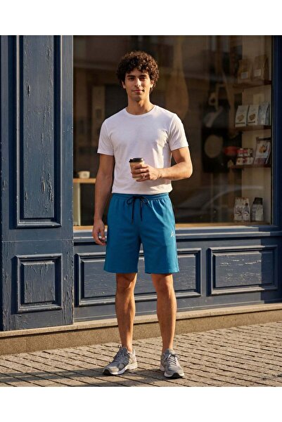 REDTAG شورت رياضي أزرق رجالي