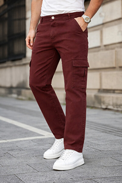 comstar Muške Kargo džep paketa Pamuk paketa širokih pantalona