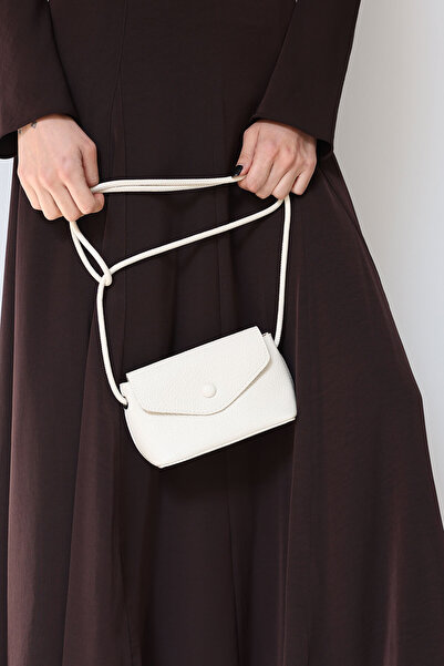 LUTVELIZADE Geantă 2617 - Geantă mică de damă, cu aspect de piele, culoare al...