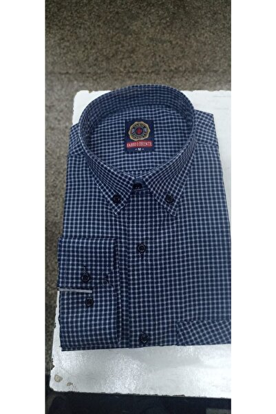 Nacar Baba Gömlek Cepli Klasik Kesim Pamuklu Yazlık Uzun Kollu