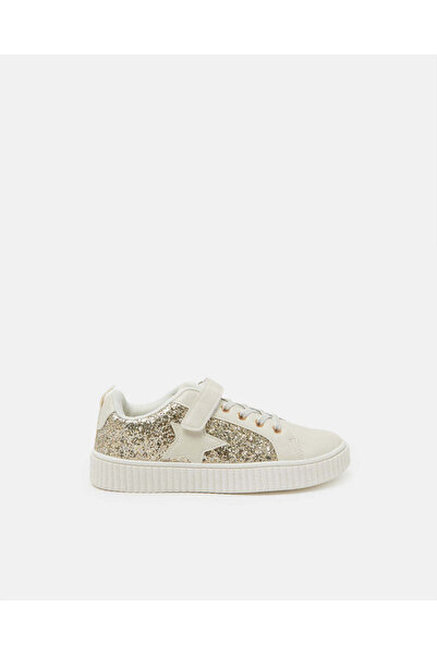REDTAG Girls Gold Star Sneaker
