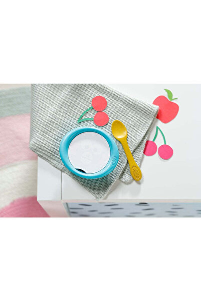 ZAPF CREATION BABY born Baby Feeding Set Saucer and spoon, when you pour the ...