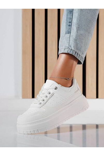 Zaira Women's white sneakers made of eco- Leather Mavis #24466