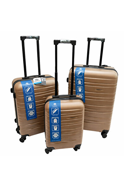 AT Performance Set de 3 valize AT PERFORMANCE®, ABS cu roți pivotante la 360°...