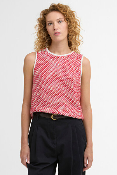 Barbour Amanda Knitted Triko Kazak RE16 Poppy Red